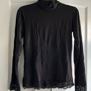 Only Hearts NWT Black size M High Neck